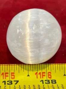 "Esfera de selenita 1 1/2""" - Imagen 1 de 5