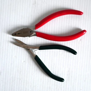 Alicates y tijeras de acero inoxidable Pakistán para joyería electrónica hobby artesanía 24 - Imagen 1 de 7