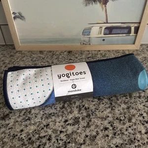 Manduka Yogitoes Skinless Yoga Mat Towel Waters 2.0 24” x 71” - Picture 1 of 3