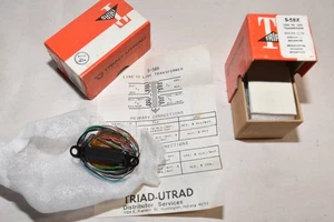 PAIR Vintage Triad S-58X Line to Line Transformer Vintage Audio 600/150 NOS - Imagen 1 de 2