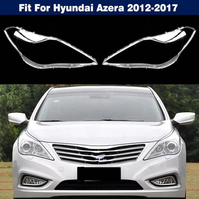 2 шт прозрачная крышка объектива фары корпус + герметик клей для Hyundai Azera 2012-2017 - Изображение 1 из 4