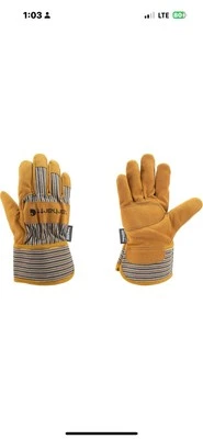 Guantes de trabajo con puño de seguridad de gamuza sintética aislados Carhartt para hombre Foto 1 de 4
