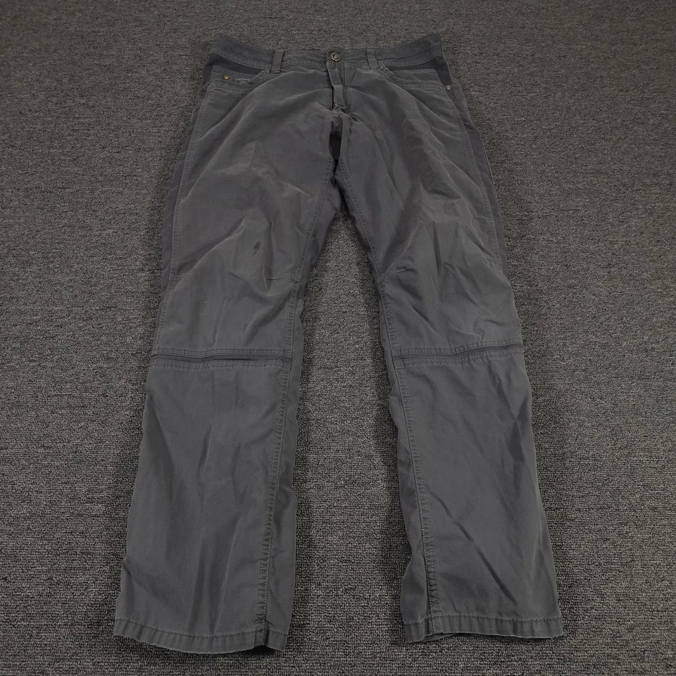 Pantalones Kuhl Radikl Para Hombres 35x30 Gris Senderismo Aire Libre Elastizados Informales Trabajo Viaje Foto 1 de 4