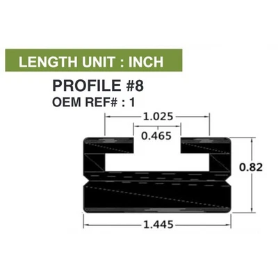Guirnalda tobogán de grafito para Ski-Doo 52" 230140 Foto 1 de 4