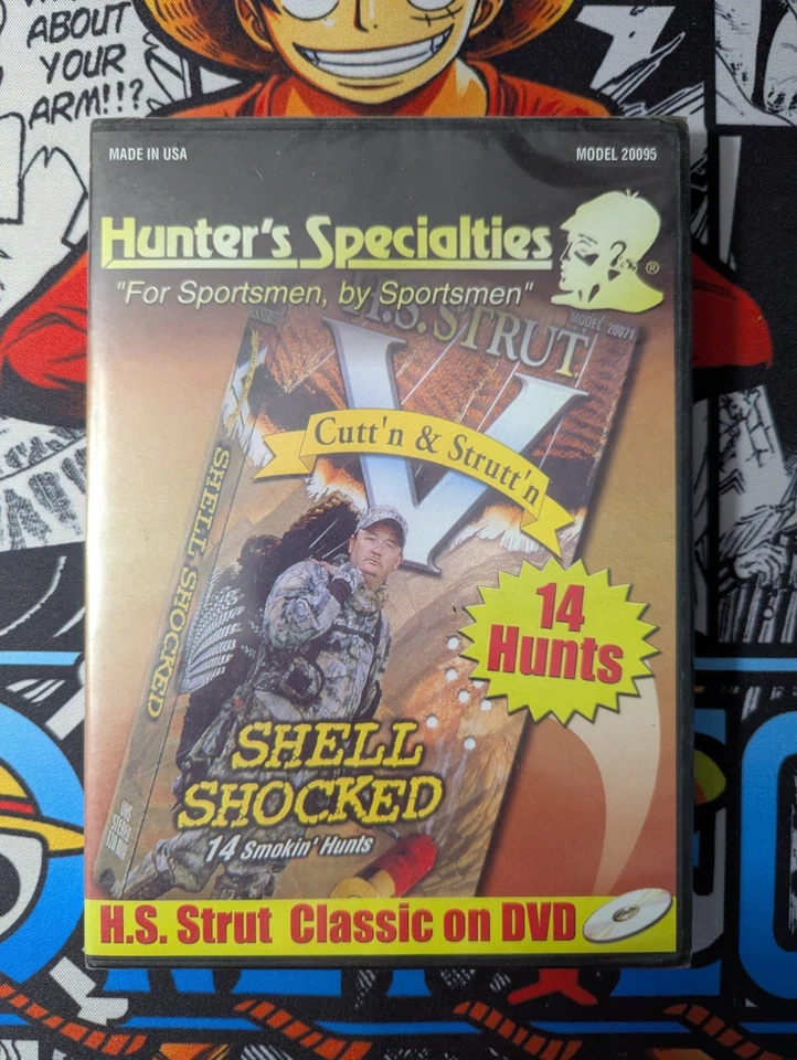 Cutt'n & Strutt'n 5 Turkey Hunting DVD 14 Hunts 120 Minutes Shell Shocked