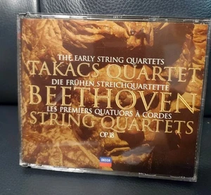 LUDWIG VAN BEETHOVEN Early String Quartets (op. 18, Nos. 1-6) 2 CD Set Decca - Picture 1 of 6