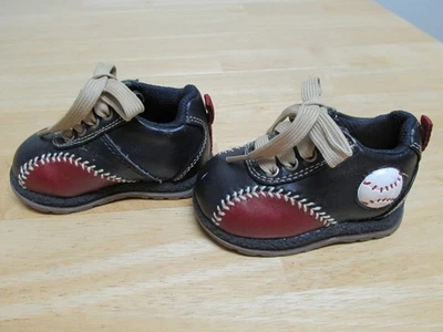 Circo Baby Boys Lace Up  Shoes Size 2 Baseball Stitching Baseball Accent - Image 1 of 4