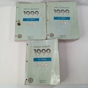 1999 Chevy S/T Truck Service Shop Repair Manual Chevrolet GMC - Picture 1 of 7