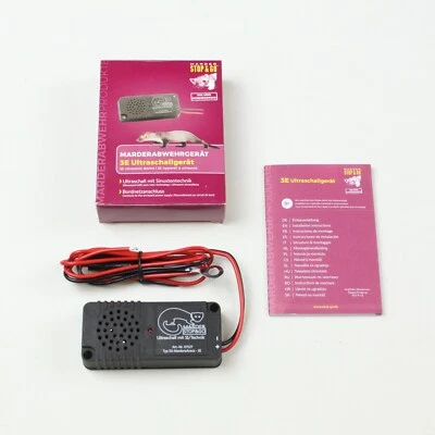 Stop & Go Marderabwehr Ultraschall 12V Auto Marderschutz Gerät Marderschreck KFZ - Bild 1 von 3