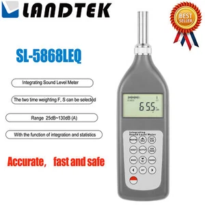LANDTEK SL-5868LEQ Integrating Sound Level Meter New - Picture 1 of 5