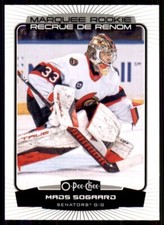 2022-23 UD O-Pee-Chee OPC Marquee Rookies Base #563 Mads Sogaard