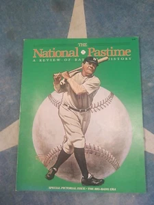 The National Pastime: A Review of Baseball History #8 Babe Ruth Special Issue - Picture 1 of 6