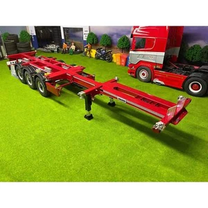 FuryBear 3 Axles Metal Frame Trailer for DIY 1/14 Tamiya RC Tractor Truck Cars - Picture 1 of 15