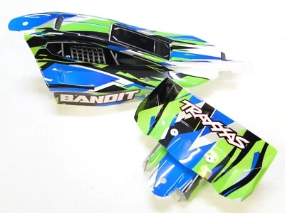 NEW TRAXXAS BANDIT Body & Wing Factory Painted GREEN RB5G - Image 1 of 3