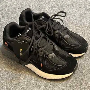 FitVille Zapatos para Caminar Mujer 9 Arco Soporte Tenis Pies Planos Unisex Negro - Imagen 1 de 7