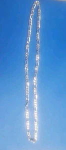 Collana Figaro 22" Argento Sterling 925. Italia - Foto 1 di 4