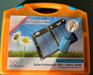 Solar Faltpanel + Akku - Bild 1 von 3