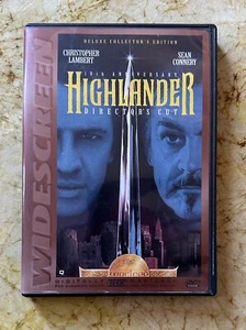 HIGHLANDER (1986) Director’s Cut 10th Anniversary Widescreen Remastered DVD - Picture 1 of 3
