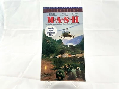 M.A.S.H. VHS Donald Sutherland Tom Skerritt Elliott Gould Robert Altman NEW - Image 1 of 2