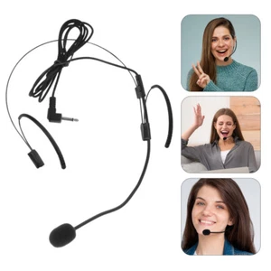 Stage Headset Work Office Small Microphone Singer Prop Microphones for Singing - Zdjęcie 1 z 12