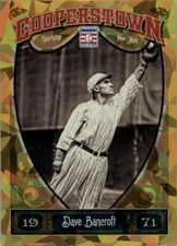 2013 Panini Cooperstown Gold Crystal #44 Dave Bancroft /299