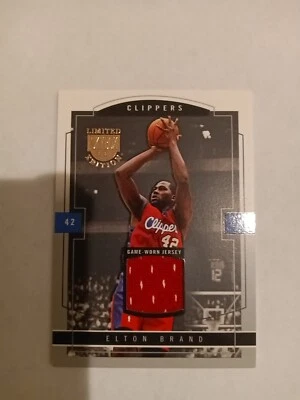 Camiseta deportiva Skybox marca Elton #11/50-2003-04 prueba plateada Foto 1 de 4