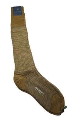 BRESCIANI Unisex Dress Long Socks Size S (6-7.5) 80% Wool 20% Nylon NWT - Изображение 1 из 4