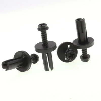 4 Pcs Radiator Overflow Jar Retainer Push Clips for Chevrolet Camaro Pontiac - Imagem 1 de 4