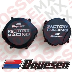 Honda CR500 BOYESEN KUPPLUNGS- & ZÜNDABDECKUNGEN SCHWARZ 1987-2001 SC-03B CC-02B - Bild 1 von 6