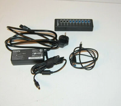 Amazon Basics - USB-Hub, USB-C 3.1 mit 10 Anschlüssen und Netzadapter - 65 W - Bild 1 von 4