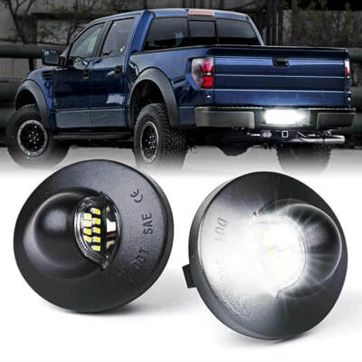 Un par de luces LED de repuesto para matrícula para Ford F150 F250 F350 1990-2014 Foto 1 de 4