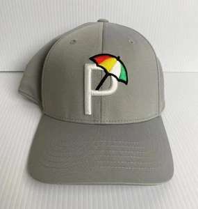Puma Arnold Palmer Snapback Hat Gray Umbrella Logo Cap Adult - Picture 1 of 22