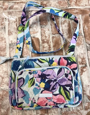 Vera Bradley Azul Cielo Med Cartera Hipster Bolso de Hombro Bandolera Correa Ajustable Foto 1 de 4