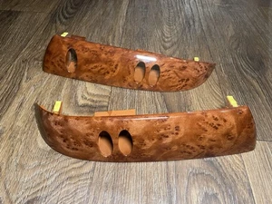 04-05-06-07-08-09 TOYOTA SIENNA TRIM DASH PANEL WOOD GRAIN BEZEL OEM Pair - Picture 1 of 4