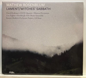 Mathew Rosenblum : Sabbat des Lamentations/Sorcières (CD 2018 pochette carte) *Rare* *Bon* - Photo 1/2