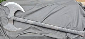 Viking Double Headed Warrior Battle Axe , Hand Forged, Battle ready - Picture 1 of 10