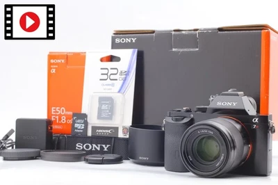 ⏯[35 Shots] Sony Alpha a7R ILCE-7R 36.4MP Mirrorless w/ FE 50mm f1.8 Top MINT JP - Image 1 of 4