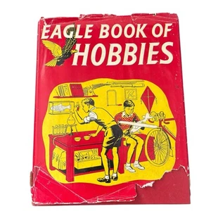 EAGLE BOOK OF HOBBIES HC DJ 1958 1st Edition Illustrated Vintage - Bild 1 von 22