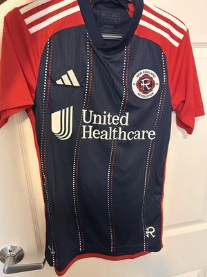 adidas Men's New England Revolution 2024/25 Home Jersey MLS, Size XS - Image 1 of 3