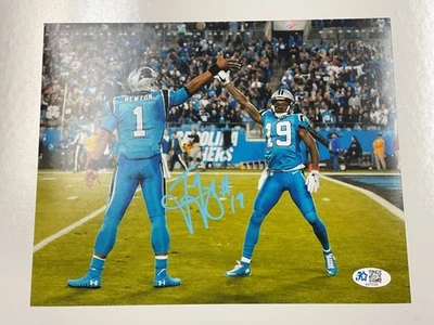 小泰德·金恩亲笔签名卡罗莱纳黑豹队 8 x 10 照片图片 - 认证 — 第 1/3 张图片