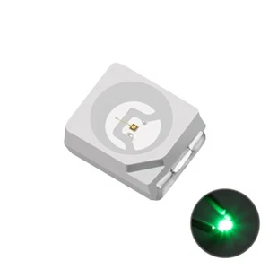 100 Pieces of PLCC-2 Surface Mount LEDs, 3528 Size SMD SMT LED - Green, 100pcs - Picture 1 of 6
