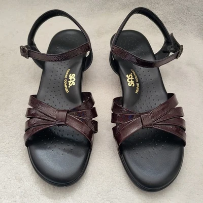 SAS Tripad Comfort Sandals Women's 9 Brown & Black Strappy - Image 1 of 4