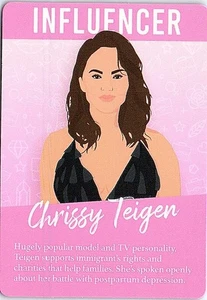 Chrissy Teiger Influencer Game Card Girl Power - Picture 1 of 2