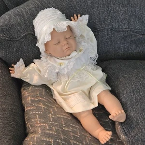 Berjusa Baby Doll Animata Reborn realistica 21” Pull String Lips Move LEGGI VEDI - Foto 1 di 11