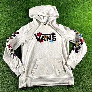 Sudadera con capucha floral prensada enredada Vans para mujer talla pequeña - Imagen 1 de 9