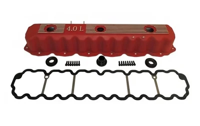 Kit de cubierta de válvula de motor de aluminio rojo RT35002 Foto 1 de 3