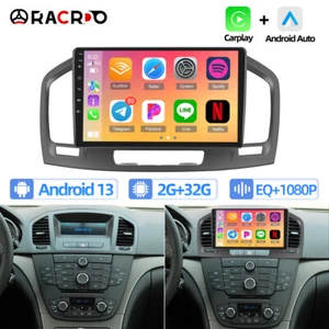 Radio Coche Android13 2+32GB GPS Para Opel Insignia 2008-2012 Buick Regal 2009-2013 - Imagen 1 de 18
