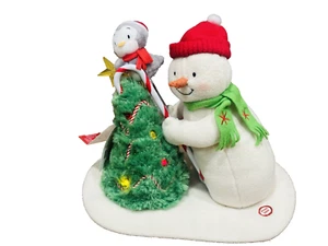2010 Hallmark Jingle Pals Snowman Plays We Need a Little Christmas Trimming Tree - Picture 1 of 16