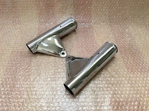 1972 Honda CB750 Front Fork Head Light Lamp Stay Holder Ears Cover CB 750 K2. - Picture 1 of 12