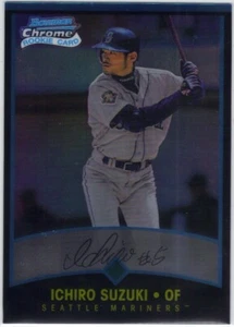 ICHIRO HOF 2011 BOWMAN CHROME Rookie Reprint Card #351 NM-MT Condition - Picture 1 of 2